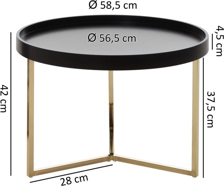 Produktbild Wohnling Eva (58.50 x 58.50 x 42 cm)