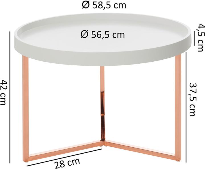 Produktbild Wohnling Eva (58.50 x 58.50 x 42 cm)