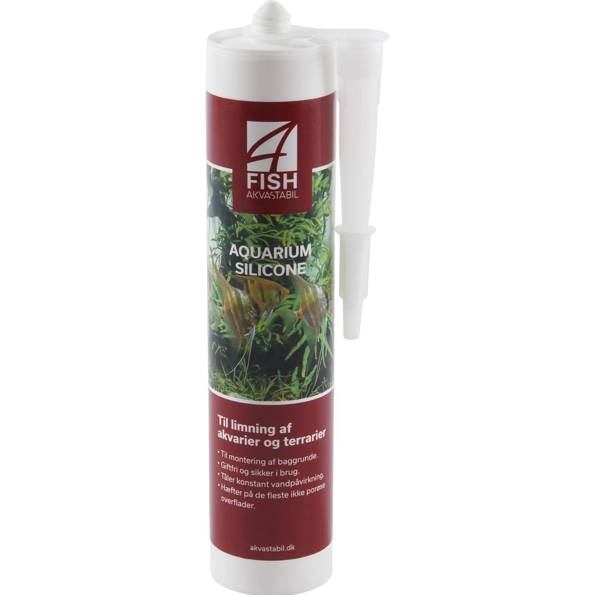 AkvaStabil Silicone Transparent 300 ml., Terrariumeinrichtung