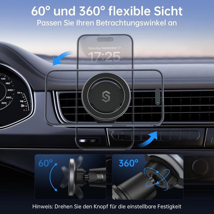 Actual product image SyncWire Magnetische Auto-Handyhalterung