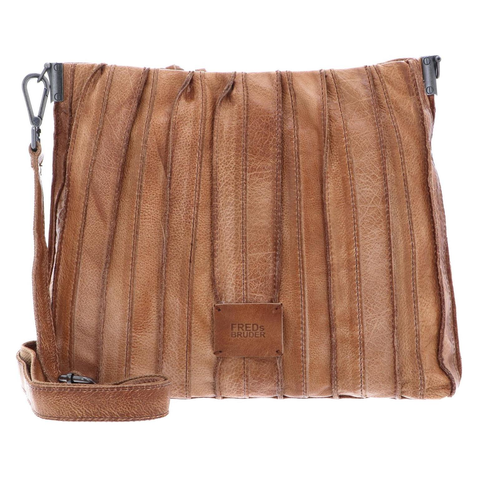 FredsBruder, Damen, Handtasche, Izzle Buckle Shoulderbag, Braun