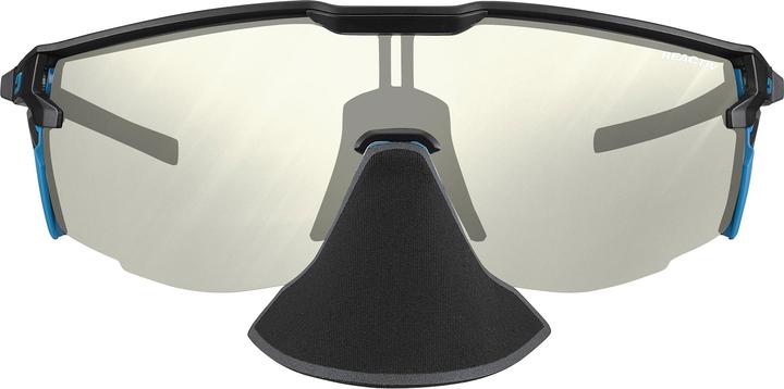 Image du produit Julbo Ultimate Cover, Reactive 0-4 High Contrast (Bleu, Noir mat, Réactif 0-4 Contraste élevé)