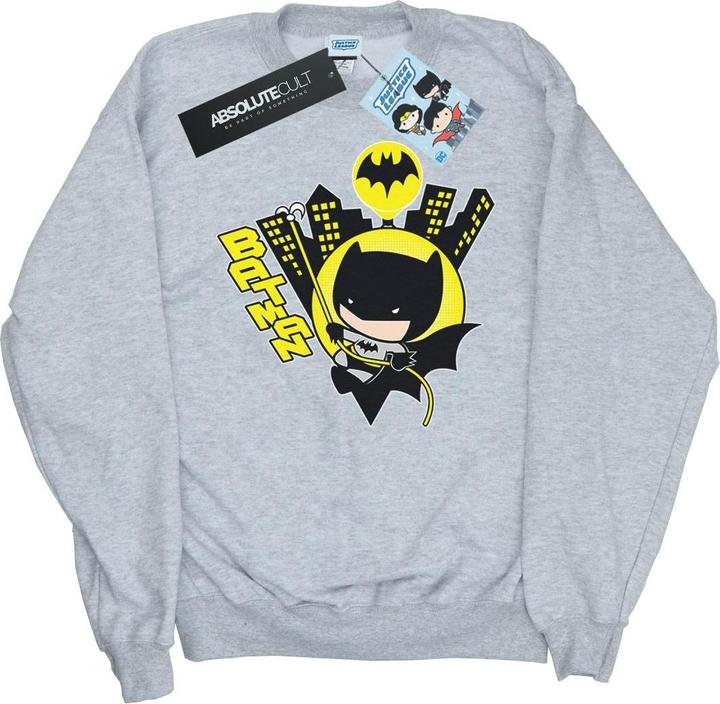 Produktbild Chibi Batman Swinging Sweatshirt Jungen (140, 146)