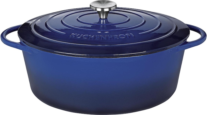 Actual product image Küchenprofi Provence' roasting pan (33 cm, Casserole + Stewpot, Stainless steel, Cast iron)