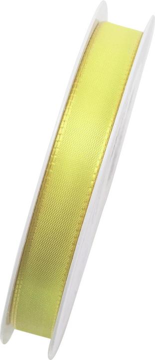 Image du produit Goldina Ruban cadeau Taftband, 15 millimètres x 50 mètres, jaune clair
