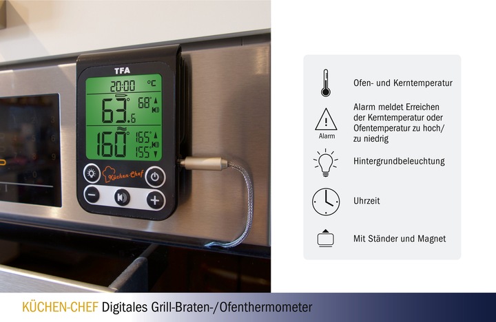 Actual product image TFA Roast Oven Thermometer