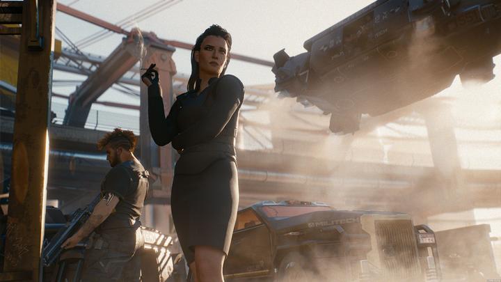 Actual product image Cyberpunk 2077 - Day One Edition (PS4, Multilingual)