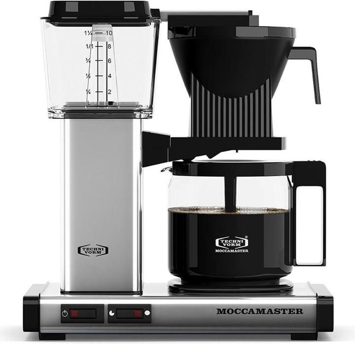 Actual product image Moccamaster Kaffemaskine, automatisk, poleret sølv