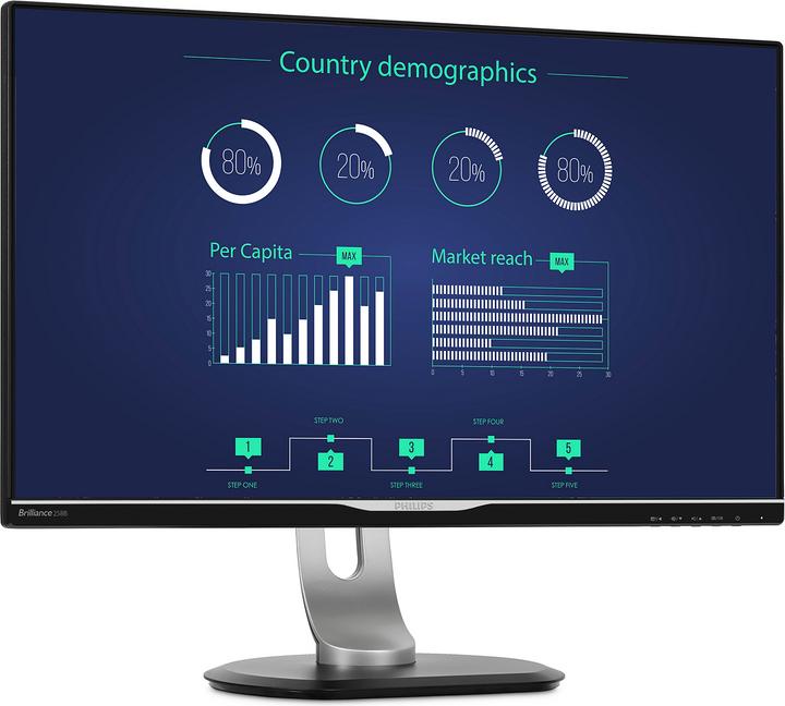Actual product image Philips 258b6queb (2560 x 1440 pixels, 25")