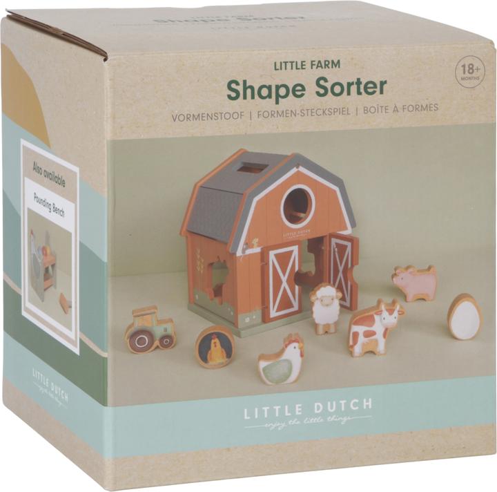 Actual product image Little Dutch Little Farm pegging game