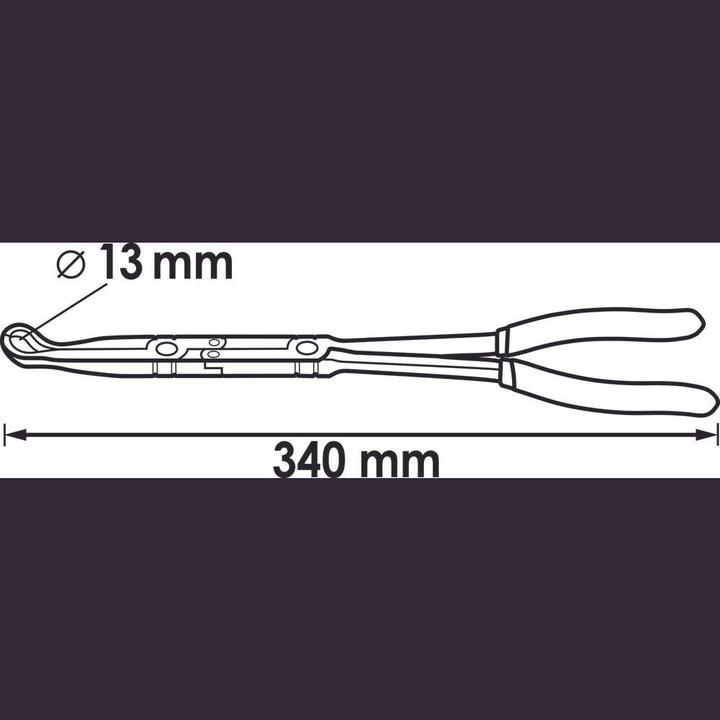 Immagine prodotto Vigor Pinze per candele con doppio snodo ∙ V5494 ∙ 340 mm (340 mm)