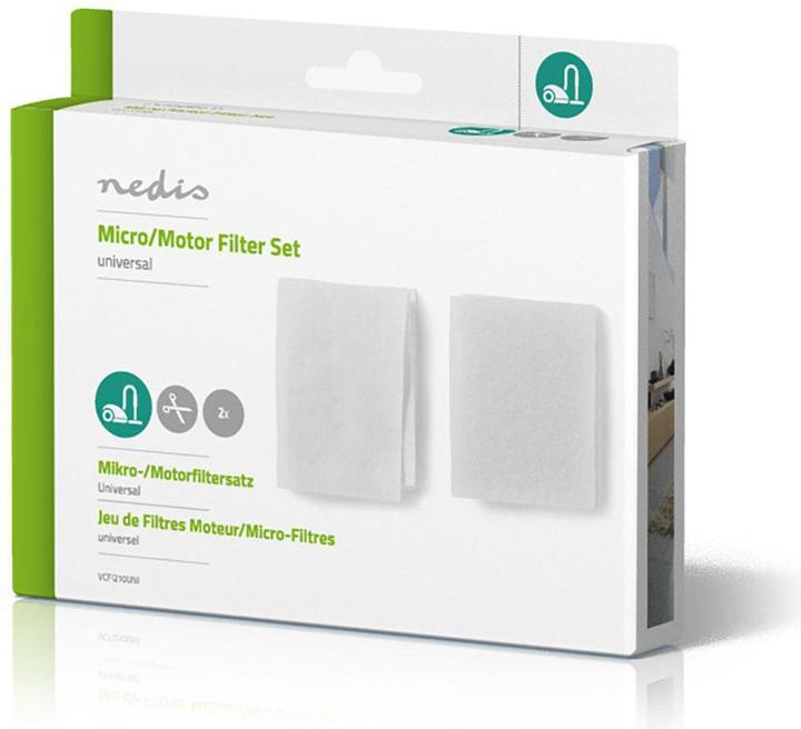 Produktbild Nedis Motorfilterset / Micr Filter für Staubsauger U