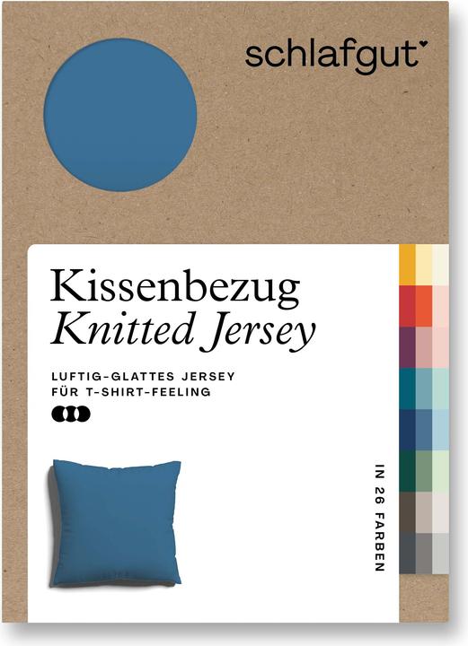 Actual product image schlafgut Knitted Jersey (Duvet cover, 80 x 80 cm)