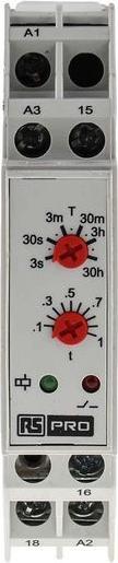 Immagine prodotto RS PRO Relè a tempo On-Delay 110Vac & 24Vac/dc