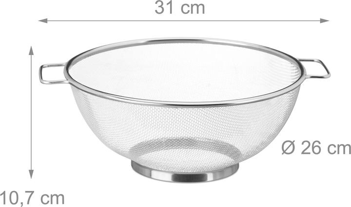Image du produit Relaxdays Tamis sur pied (26 cm)