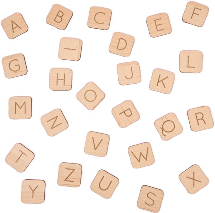 Produktbild Ferflex Magnetisches Holzalphabet (26x)