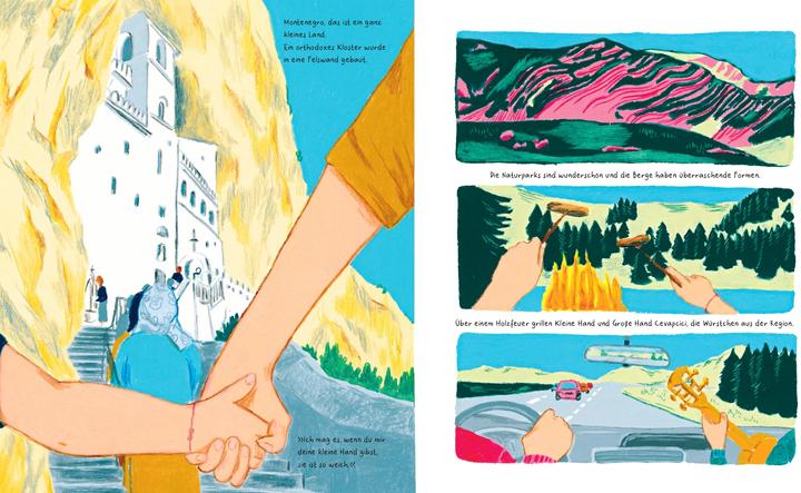 Actual product image Helvetiq Kleine Hand und grosse Hand (German, Boris Kenov, Dora Formica, Matthias Kunz, Ysée Kunz, 2024)