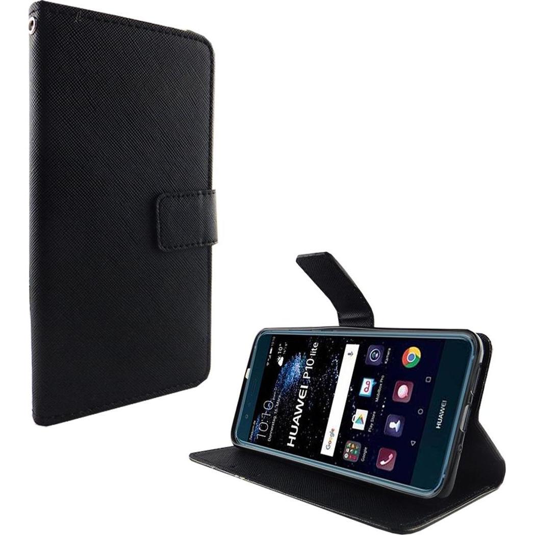 König Design Hülle Handy Schutz für Huawei P10 Lite Case Cover Tasche Wallet Etui Handyhülle (Huawei P10 Lite), Smartpho...