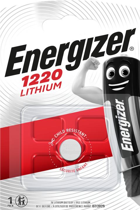 Produktbild Energizer CR1220 Lithium (1 Stk., CR1220, 40 mAh)