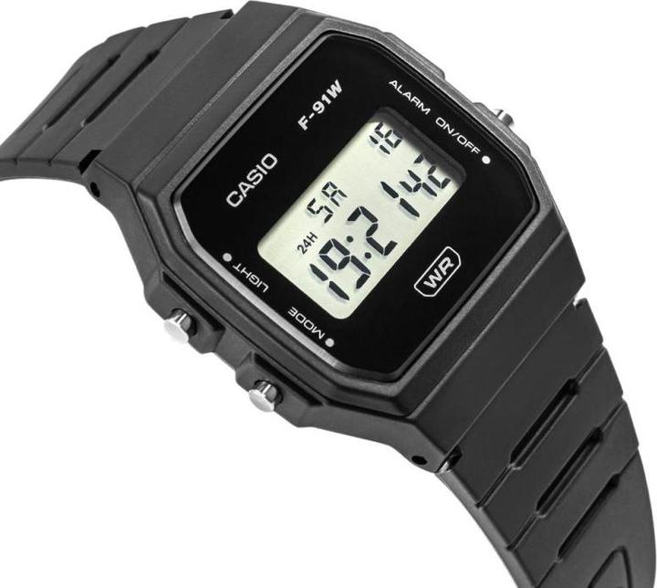 Image du produit Casio F-91WB-1AEF (Chronographe, Horloge numérique, 32 mm)