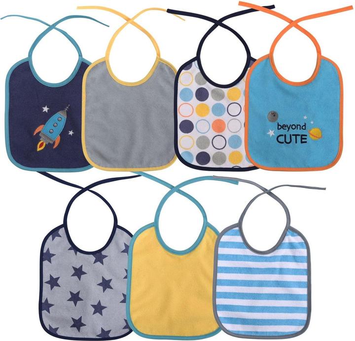 Actual product image Baby Care set de bavoirs bébé 7 pièces