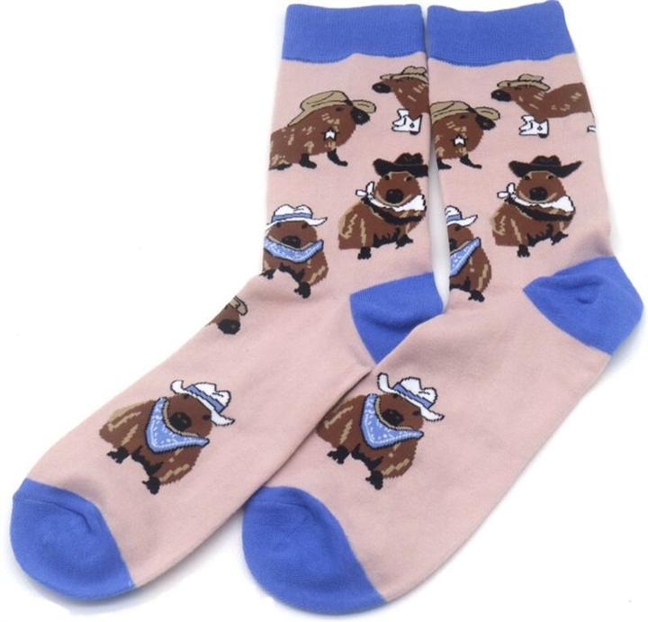 Immagine prodotto Musthaves Socken Grösse 38 - 45 cm - Capybara (38 - 45)