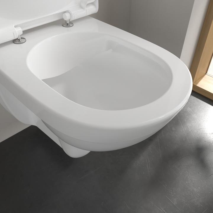 Immagine prodotto Villeroy & Boch Sedile WC ViCare ViCare, con meccanismo di chiusura morbida e sedile rimovibile AntiBac