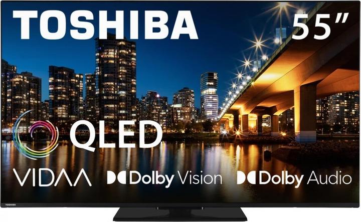 Image du produit Toshiba Smart TV 55QV3463DG 4K Ultra HD 55 QLED (55", QLED, 4K)
