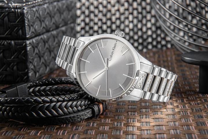 Immagine prodotto Calvin Klein CK25200036 Orologio Unisex - Mineraalglas - Roestvrijstaal - Zilver - 40 mm - Quarzo - (Orologio da polso analogico)