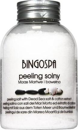 Produktbild BingoSpa Totes Meer Peelingsalz mit Baumwollextrakt 580g (Reinigungspeeling)