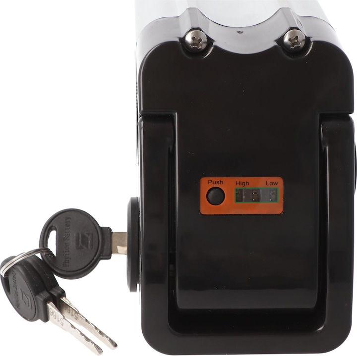Actual product image AccuCell Phylion XH370-10J e-bike battery 36/37V 12Ah 432Wh Silver Fish (481 Wh, E-Bike battery)