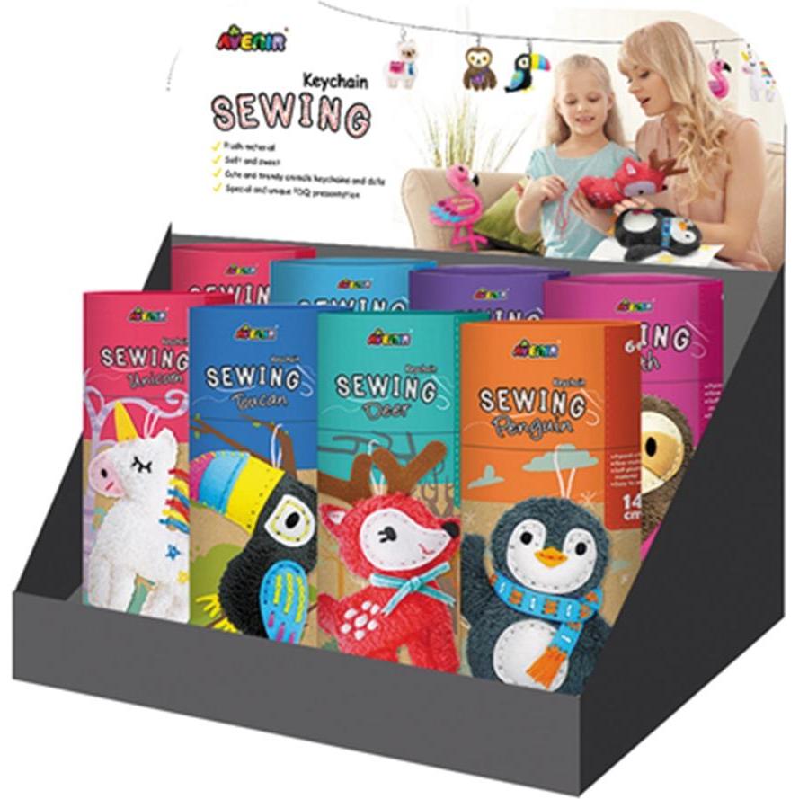 Thumbnail - Avenir Sewing Key Chain, Handarbeitsset, Mehrfarbig