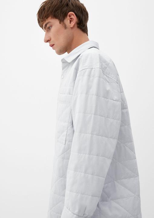 Produktbild s.Oliver Hemd Relaxed: Overshirt mit Steppung (L)