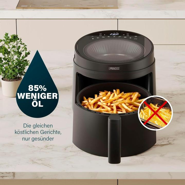Actual product image Princess 01.182270.01.001 Hot air fryer 1500W Black