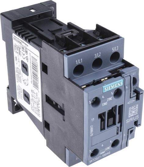 Image du produit Siemens Contacteur 15kW 24Vdc taille 0
