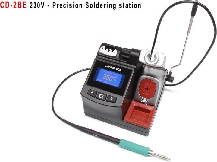 Produktbild JBC CD-BE JBC-CD-2BE Soldeerstation met soldeerbout T245-A voor algemene doeleinden