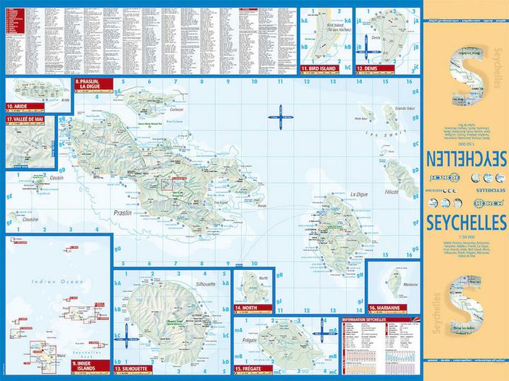 Image du produit Seychelles 1 : 50 000