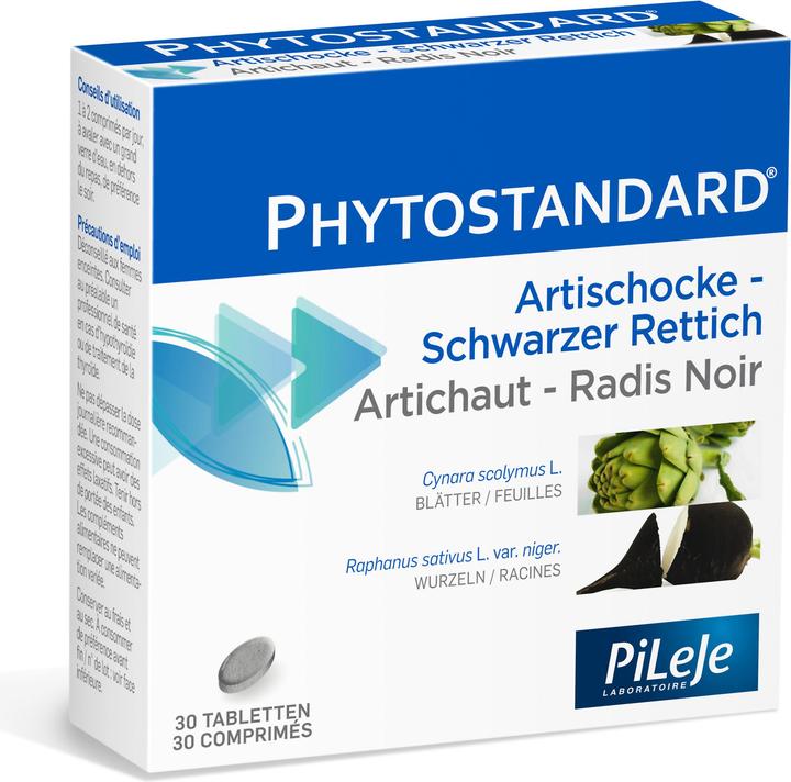 Produktbild Phytostandarts Artischocke - Schwarzer Rettich Tablette (30 Stück, Tabletten, 35 g)