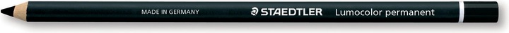 Actual product image Staedtler Lumocolor Permanent - Glasochrom - Marker (Black, 2 mm, 1 x)
