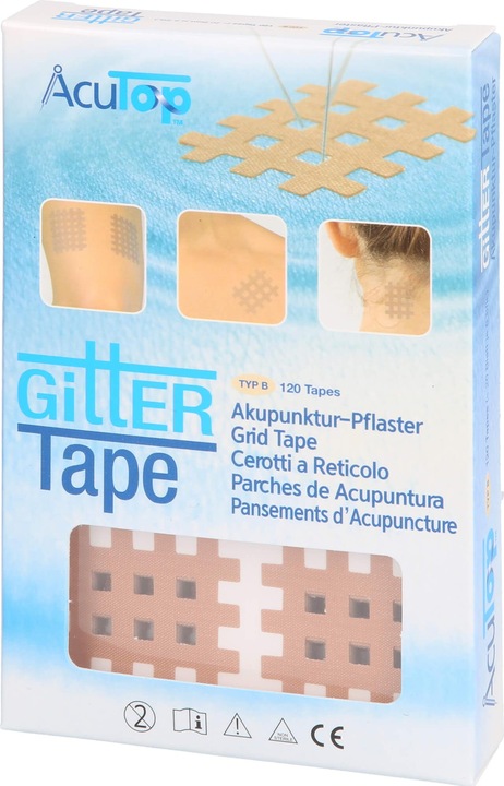 Produktbild Römer Pharma Gitter Tape Acutop 3x4cm, 20X6 St PFL (0.04 m)