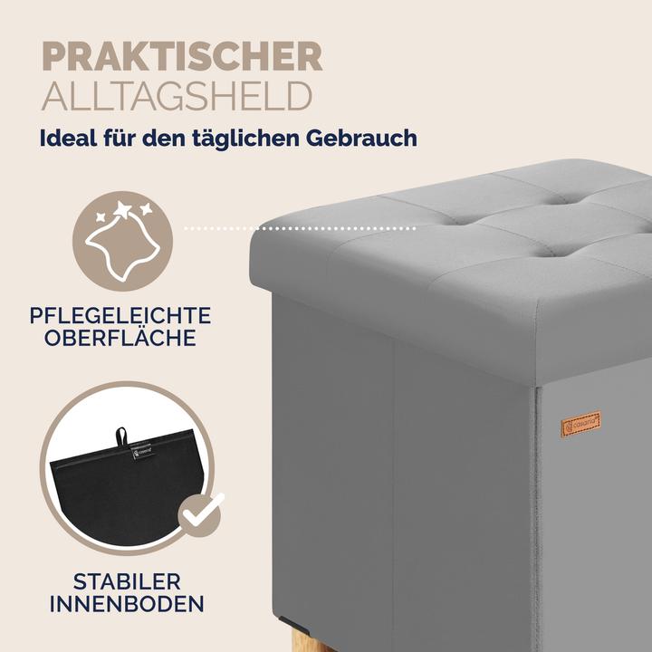 Produktbild Casaria Sitzhocker mit Stauraum