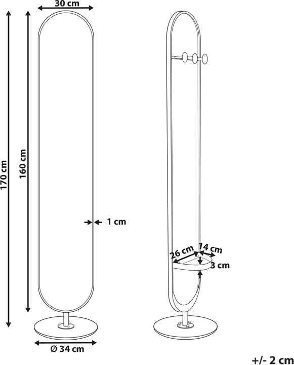 Nährwerte und Zutaten Beliani Moody