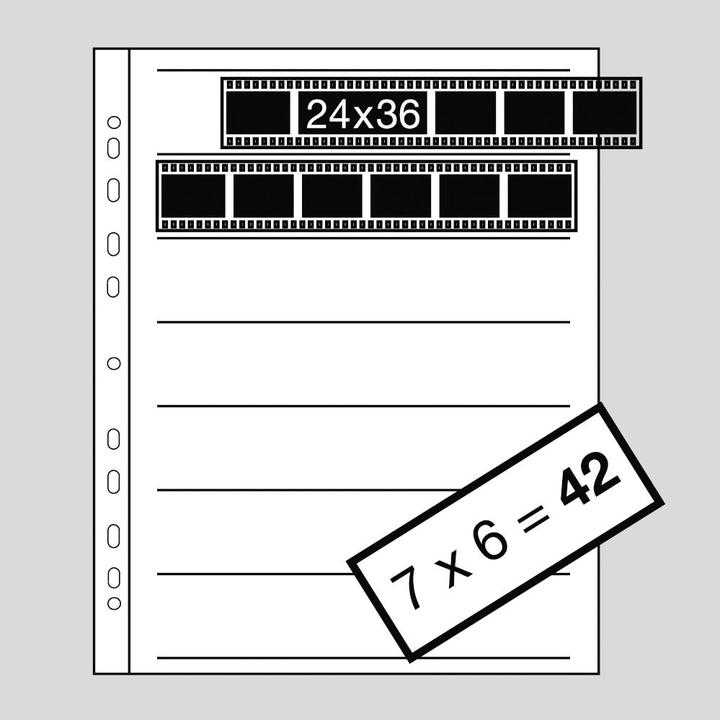 Actual product image Kaiser Fototechnik Negative filing sheets (Case)