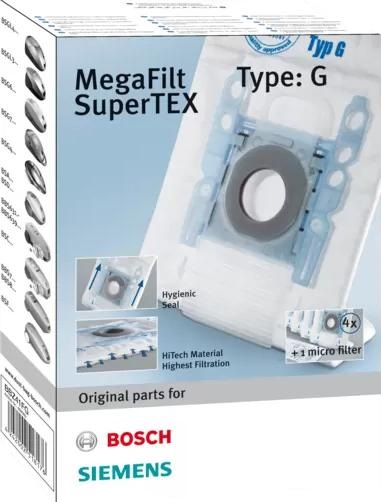 Produktbild Bosch Hausgeräte 00577549 Typ G All Plus PowerProtect SMS Staubsaugerbeutel und Filter-Set (6 x)