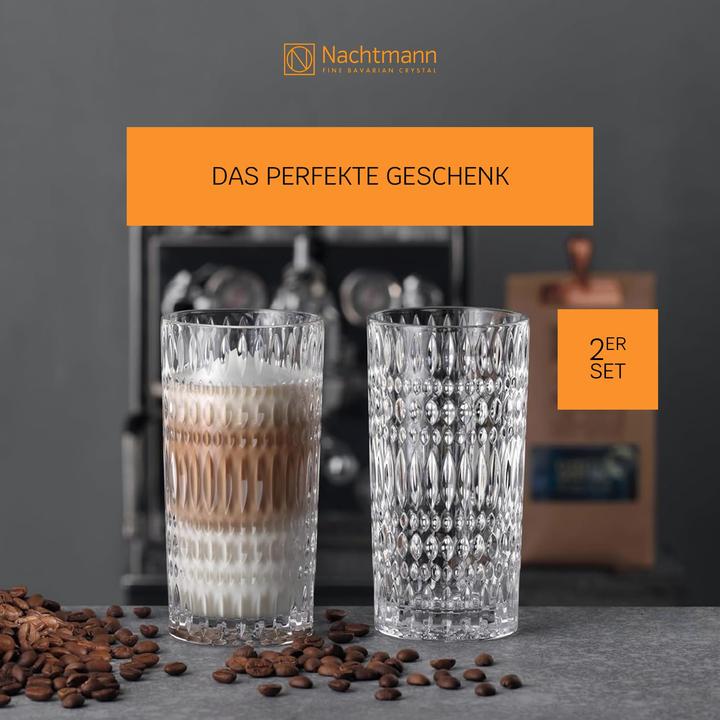 Actual product image Nachtmann Latte Macchiato Glasses Ethno Barista (434 ml, 2 x)