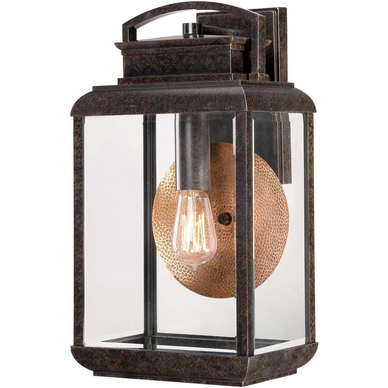 Elstead Lighting, Gartenbeleuchtung, Byron Aussen-Wandleuchte E27 46cm Kaiserliche Bronze IP44 (E27, IP44)