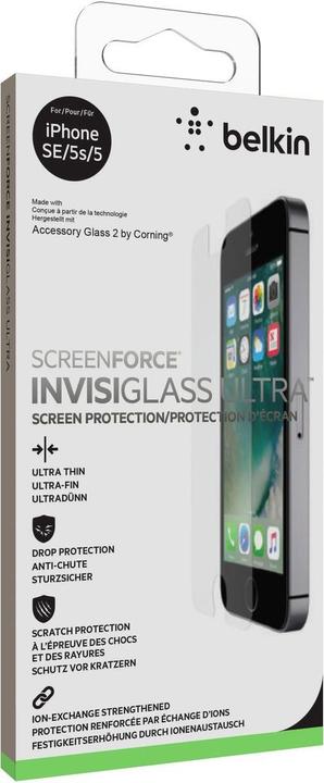 Produktbild Belkin ScreenForce (1 Stück, Apple iPhone 5)