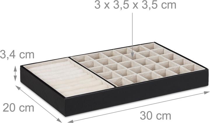 Produktbild Relaxdays Schmucktablett