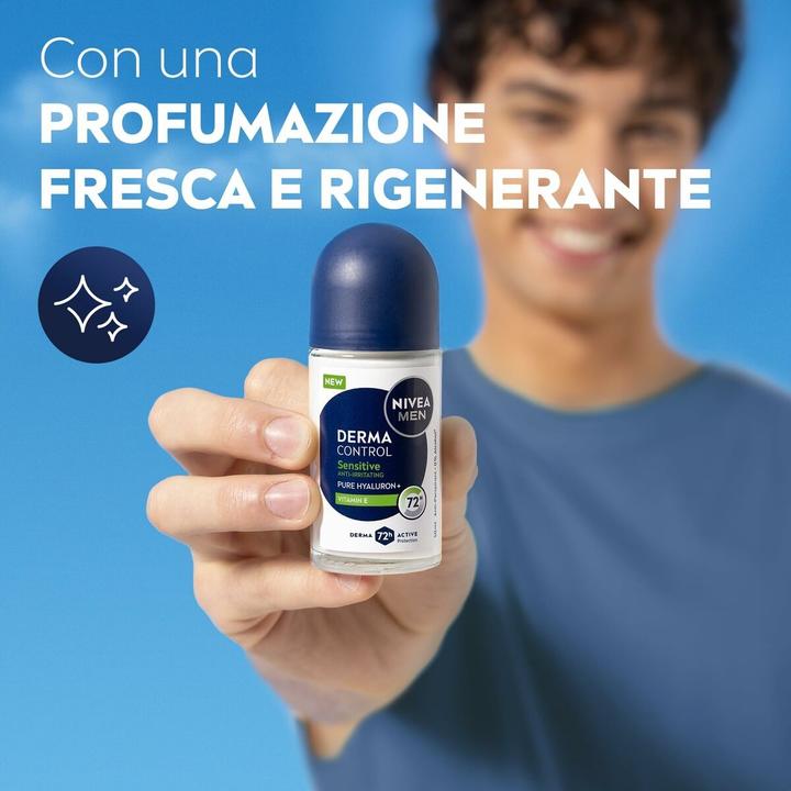 Actual product image NIVEA Men Roll-On Derma Control Sensitive (Roll-on, 50 ml)