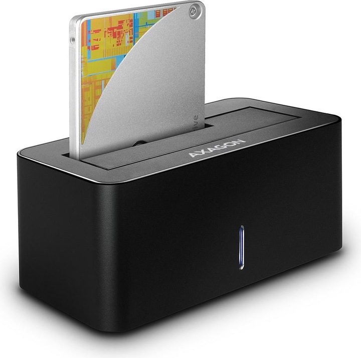 Produktbild Axagon ADSA-SN Speicherlaufwerk-Docking-Station USB 3.2 Gen 1 (3.1 Gen 1) Type-A Schwarz (3.5")